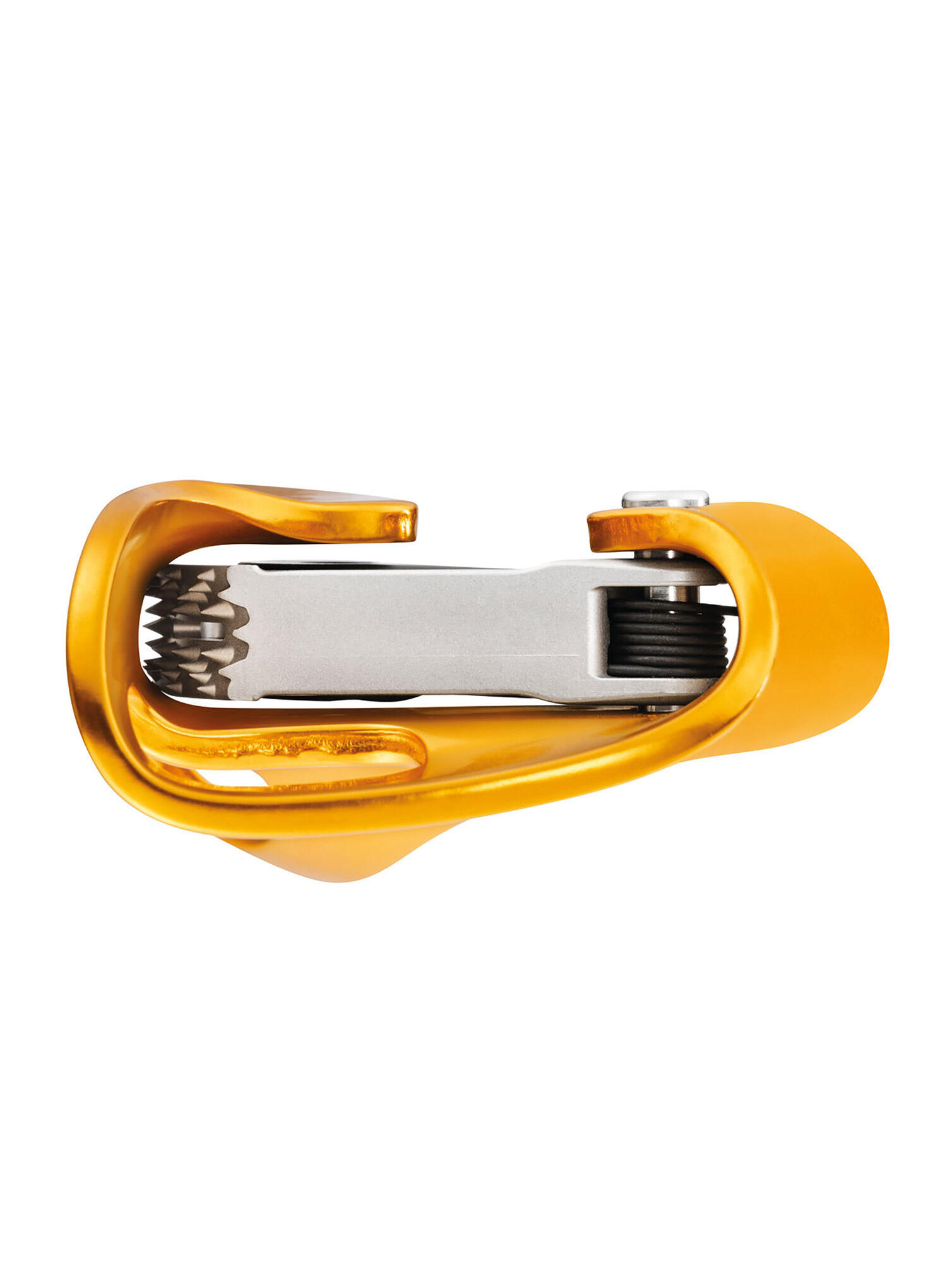 Bloqueur ventral Petzl CROLL L aluminium mors inox auto nettoyant goulotte large 2/5