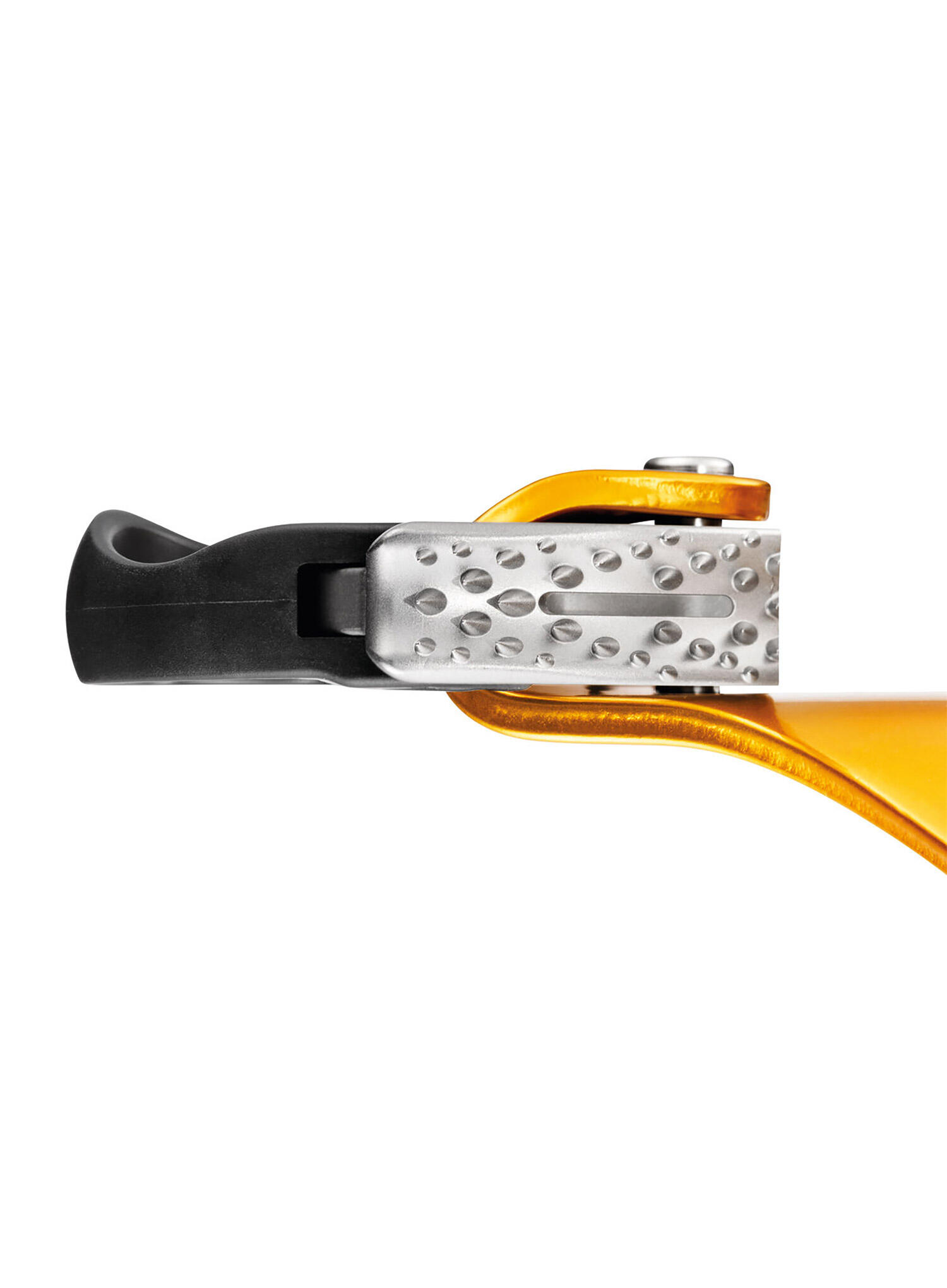 Bloqueur ventral Petzl CROLL L aluminium mors inox auto nettoyant goulotte large 4/5