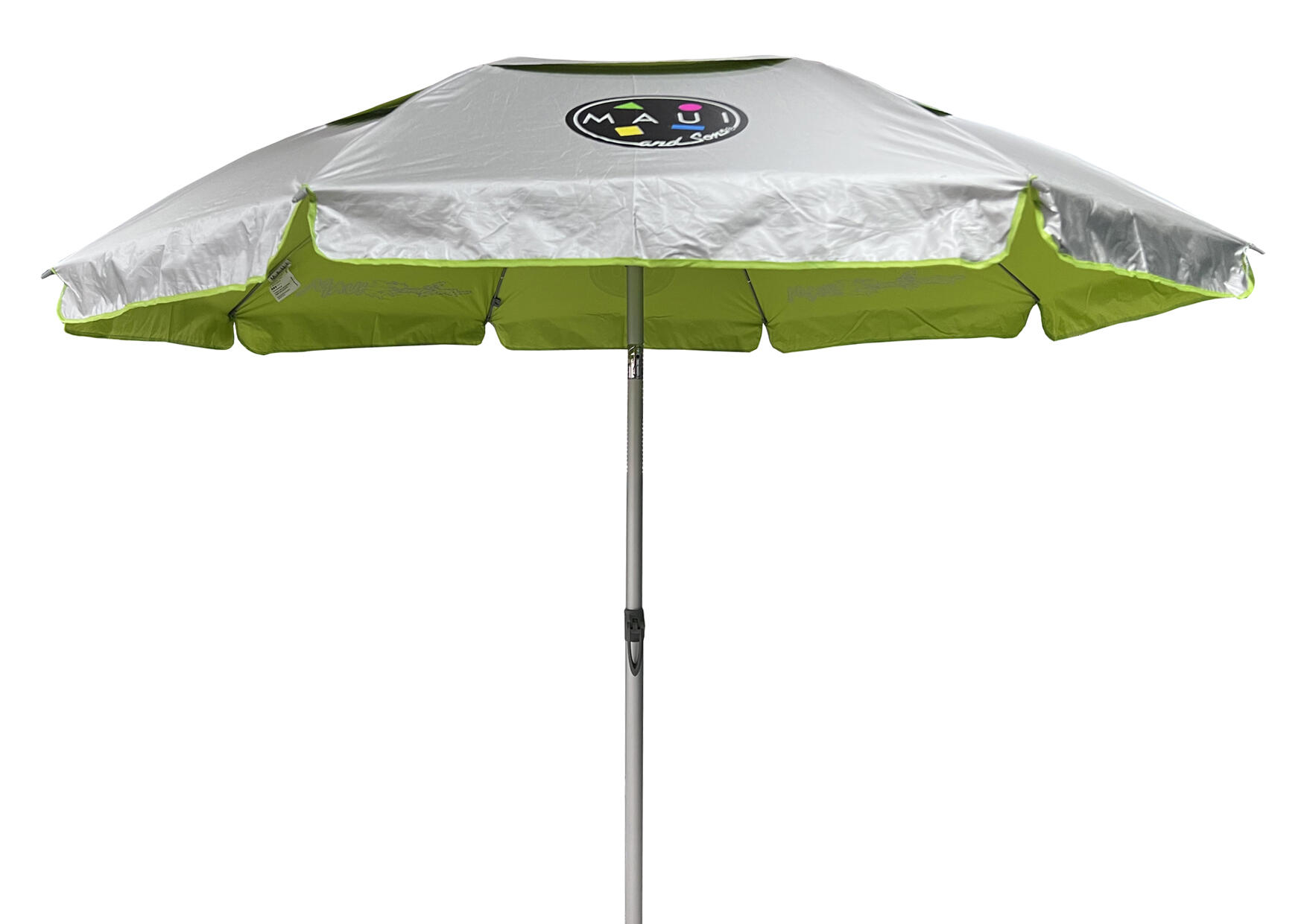 Umbrela plajă Maui & Sons 190 cm UltraLight rabatabilă UPF50+ verde
