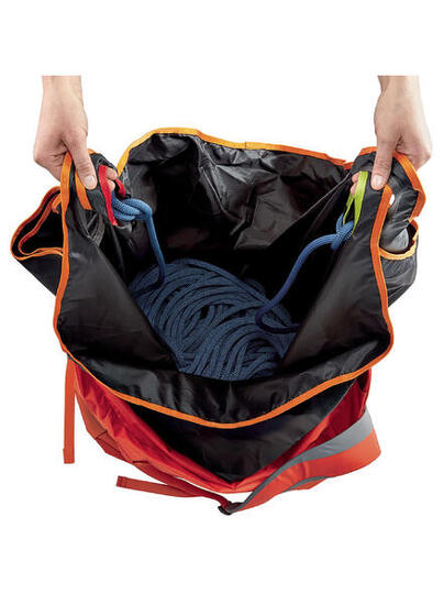 Seil-Rucksack Kliff orange