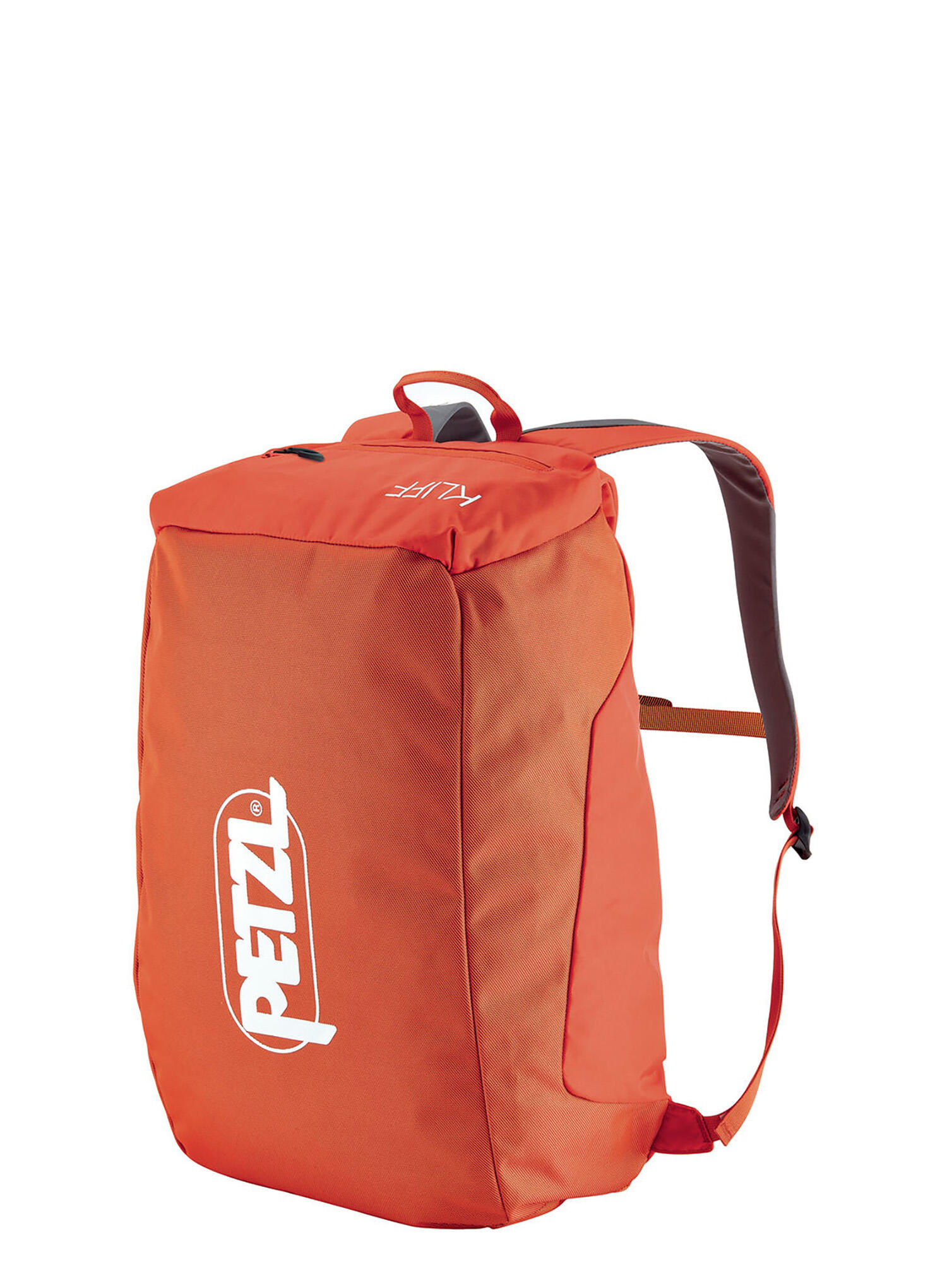 Sac à corde Petzl Kliff 36 L rouge/orange avec bâche amovible 140x140 3/5
