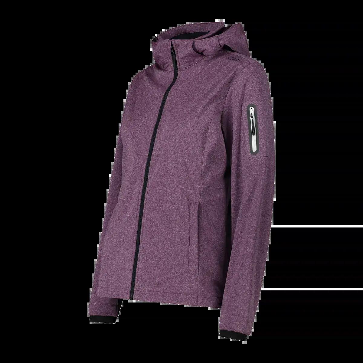 CMP Damen Softshelljacke Woman Jacket Zip Hood 39A5016M 3/5