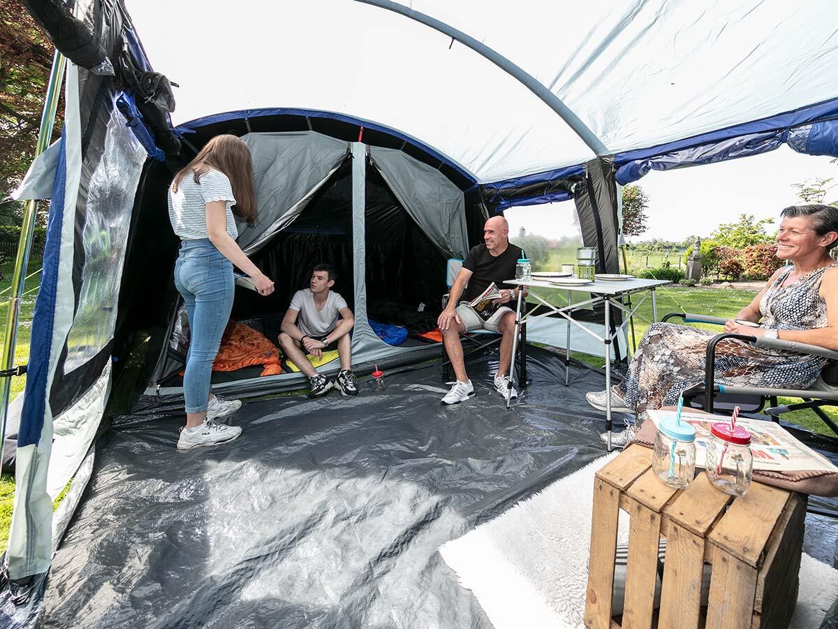 Tenda campeggio - Montana 10 Sleeper - 4x cabine scure - 10 persone 3/7
