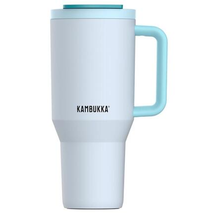 Kubek termiczny ze słomką termos podróżny Kambukka Rio 950ml - Frosty Coconut