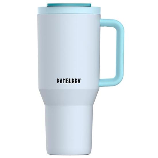 Kubek termiczny ze słomką termos podróżny Kambukka Rio 950ml - Frosty Coconut