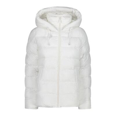 Donsjas met capuchon en 3d-effect voor dames cmp