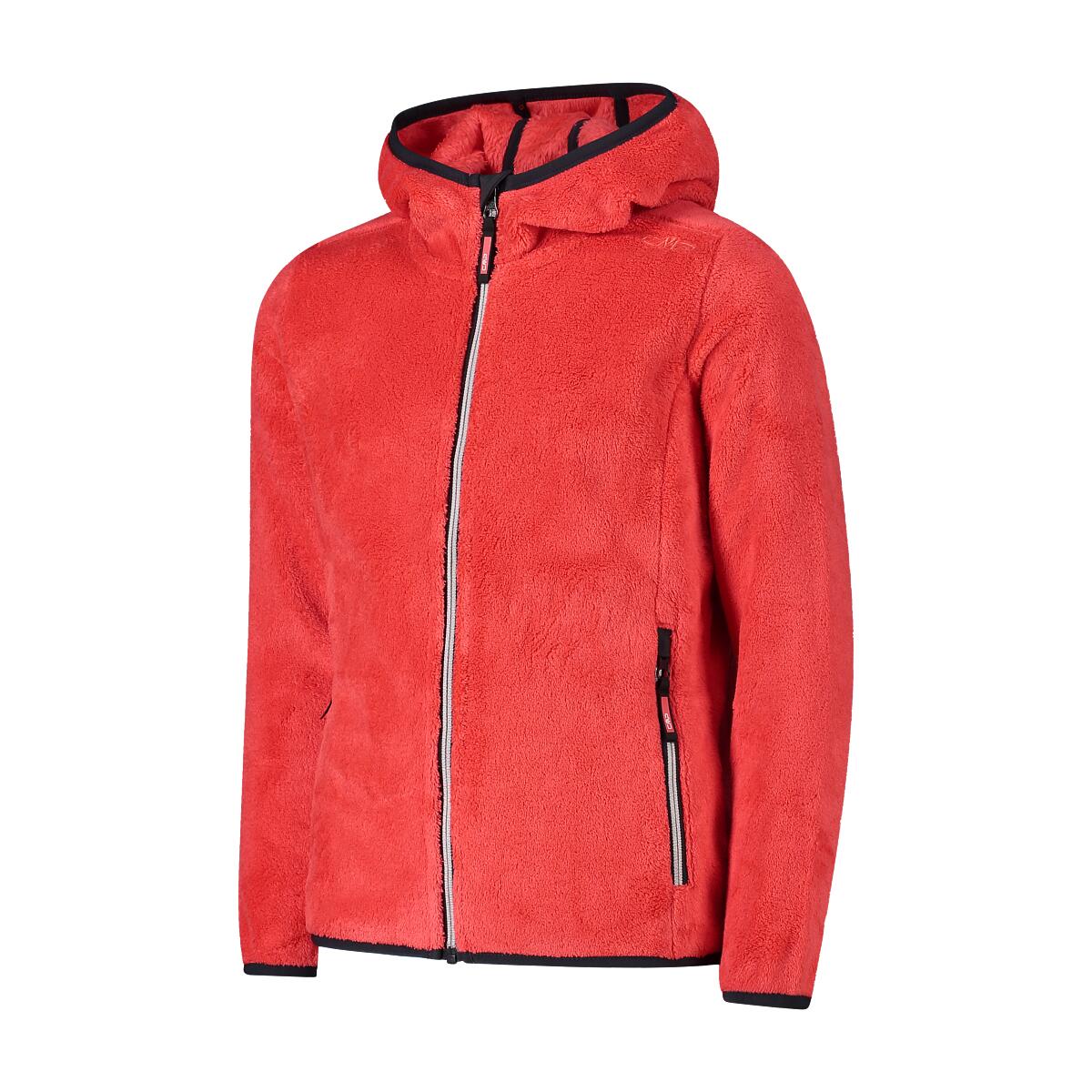 CMP Mädchen Fleecejacke Girl Jacket Fix Hood 38P1455 3/5