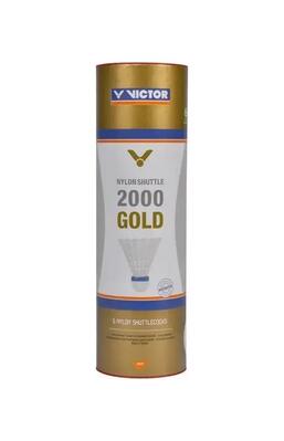 Buis met 12 badminton shuttles victor nylon shuttle 2000