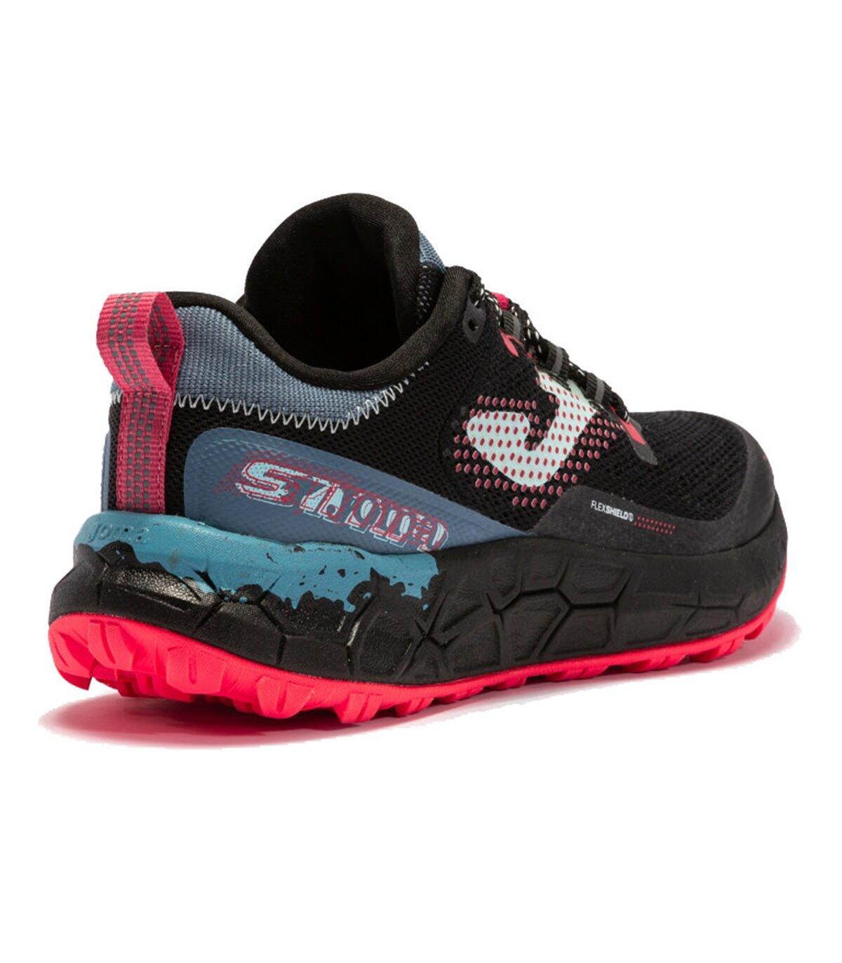 ZAPATILLA TRAIL JOMA TK.SIMA LADY 2201 NEGRO AZUL 4/5