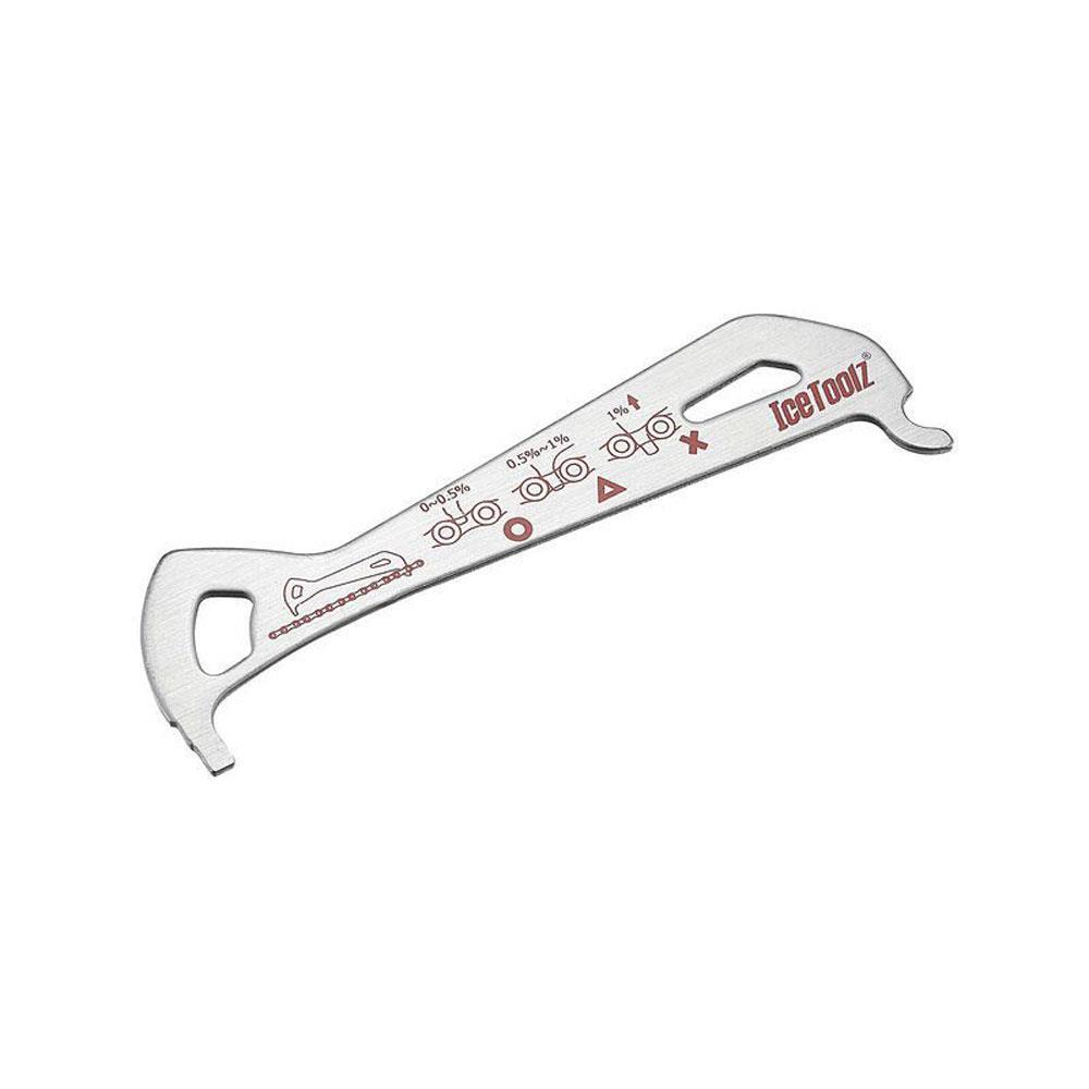 ICETOOLZ Kettingslijtagemeter IceToolz 62C4 Roestvrij staal