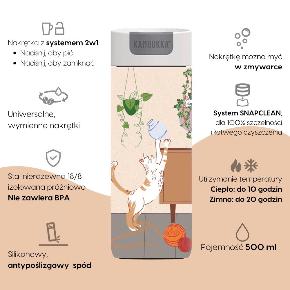 Termohrnek Olympus 500 ml Cat Astrophe limitovaná edice 2/7