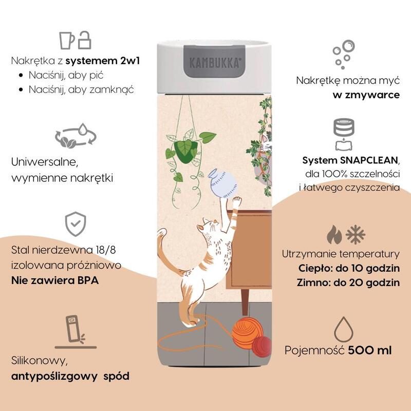 Termohrnek Olympus 500 ml Cat Astrophe limitovaná edice