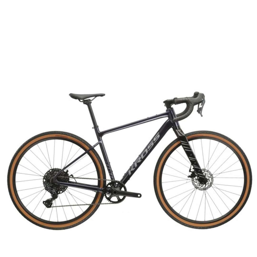 Kross Bikes - Second Life - Vélo De Route Gravel Kross Esker 2.0 Microshift 10 S D'Occasion - Vélo Gravel - Bleu - Decathlon