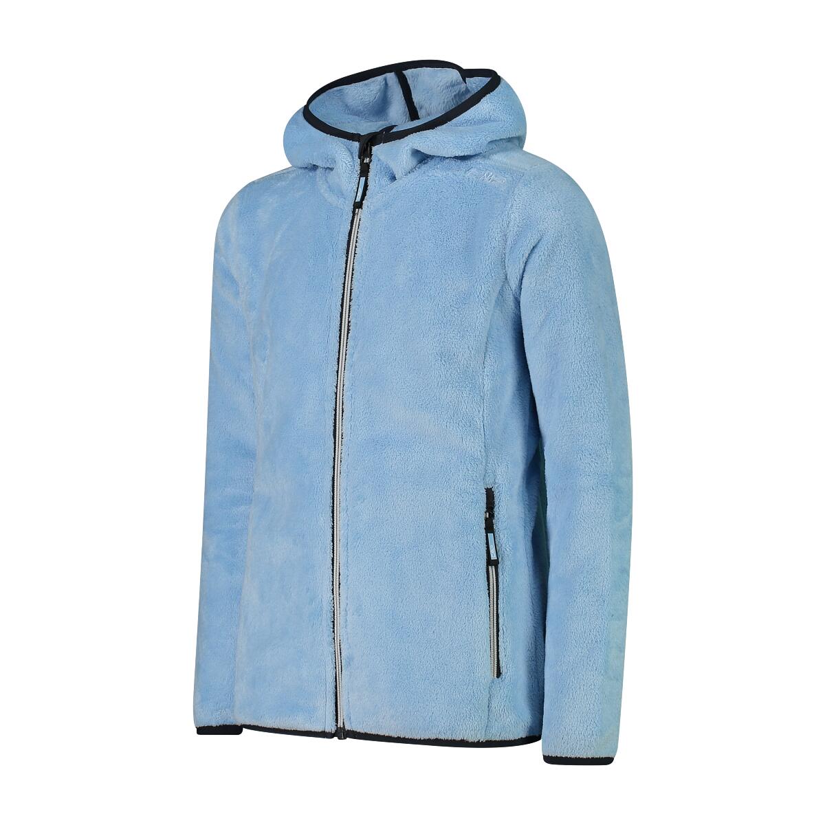 CMP Mädchen Fleecejacke Girl Jacket Fix Hood 38P1455 3/5