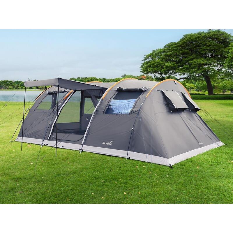 Namiot kempingowy tunelowy Gotland 6 Sleeper Protect, 6-osobowy, 1-2 sypialnie