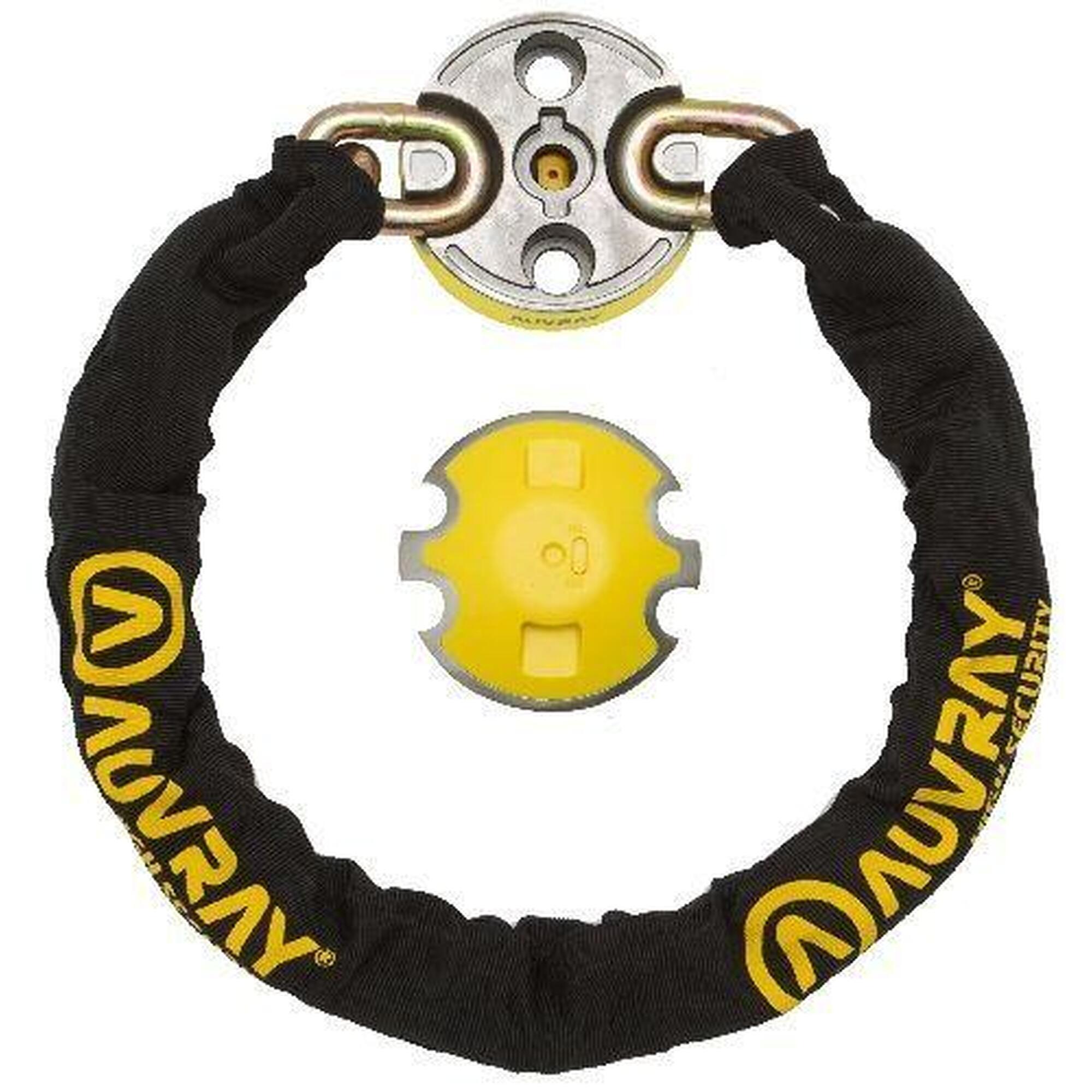 Auvray - Antivol Chaine Xtrem Protect D.13,5 100cm Sra Avec Point Fixe Ancrage Auvray - Antivol - Decathlon