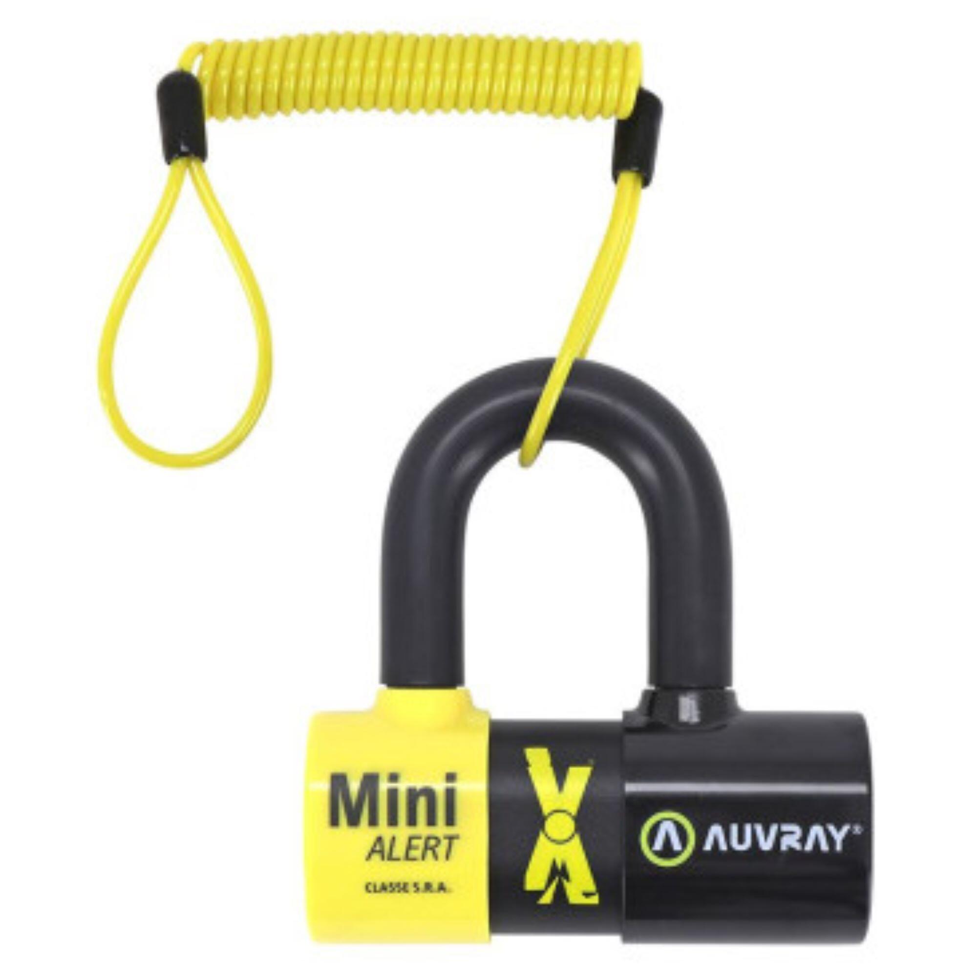 Auvray - Antivol Sra Bloc Disque Xtrem Mini Alert + Cordon De Rappel Auvray - Antivol - Decathlon