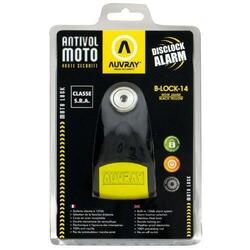 ANTIVOL SRA BLOC DISQUE ALARME BLOC14 NOIR JAUNE