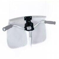 Fixation pour pare-brise vélo