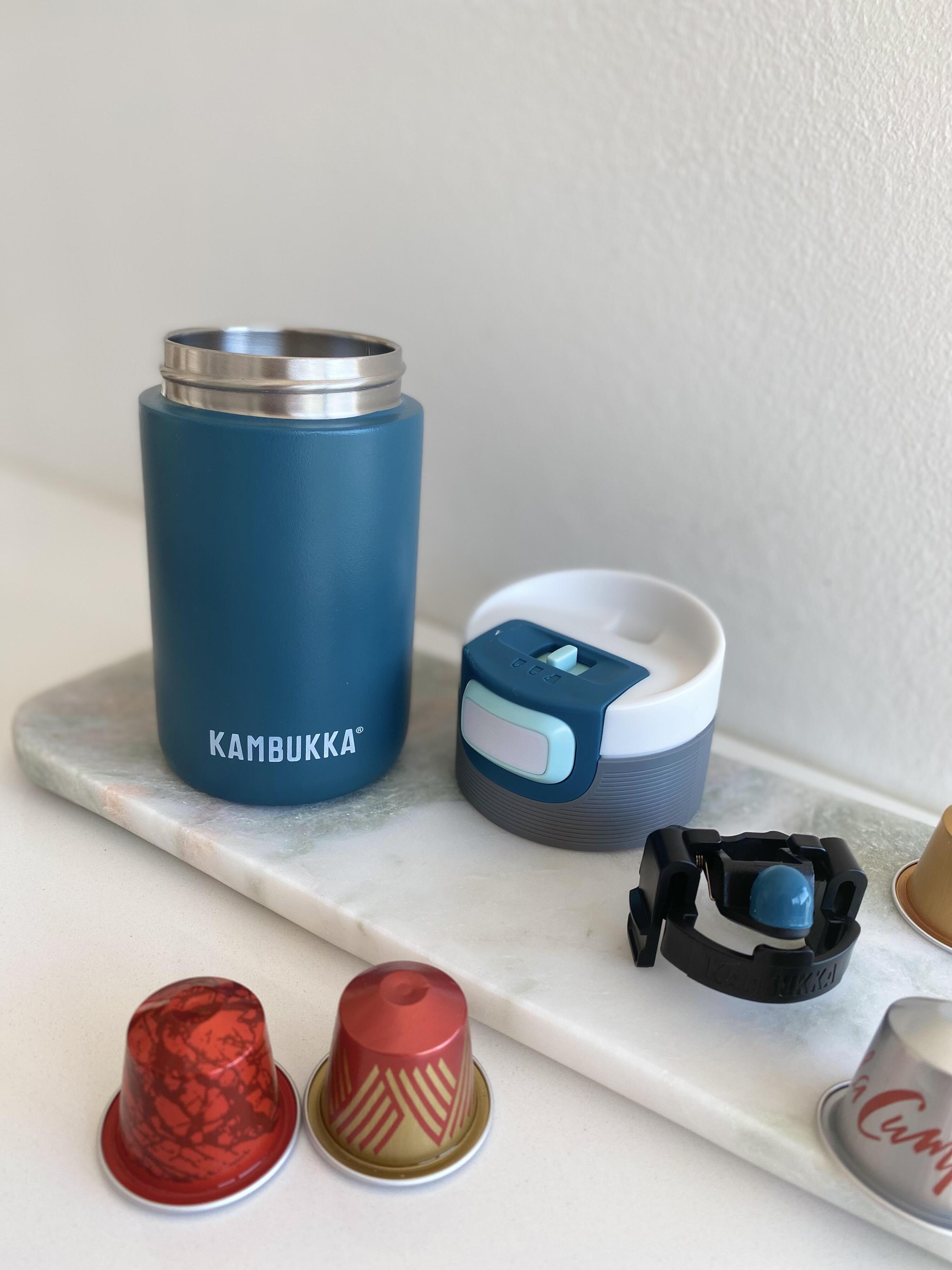 Kambukka Etna koffiebeker 300ml Deep Teal 6/7
