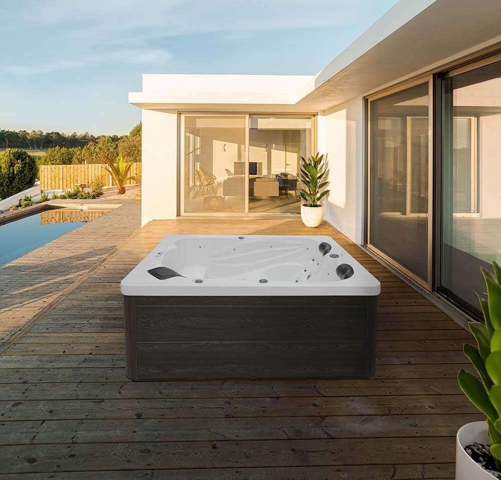 Zewnętrzna wanna z hydromasażem SUNSET PURE 2/7