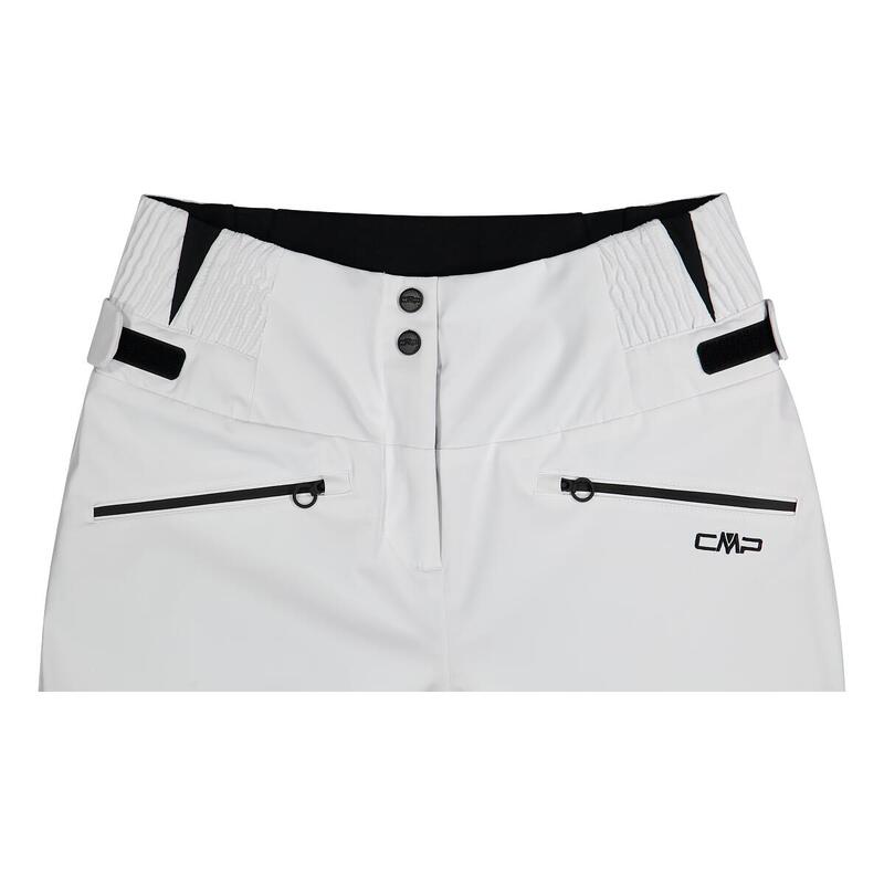 Pantaloni de schi pentru femei CMP 34W4486 bianco