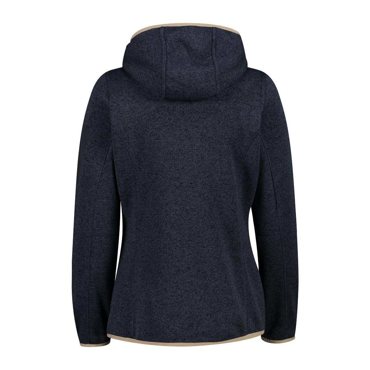 CMP Damen Jacke Knitted Melange Hoody 3H19826 2/5