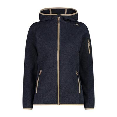 CMP Damen Jacke Knitted Melange Hoody 3H19826