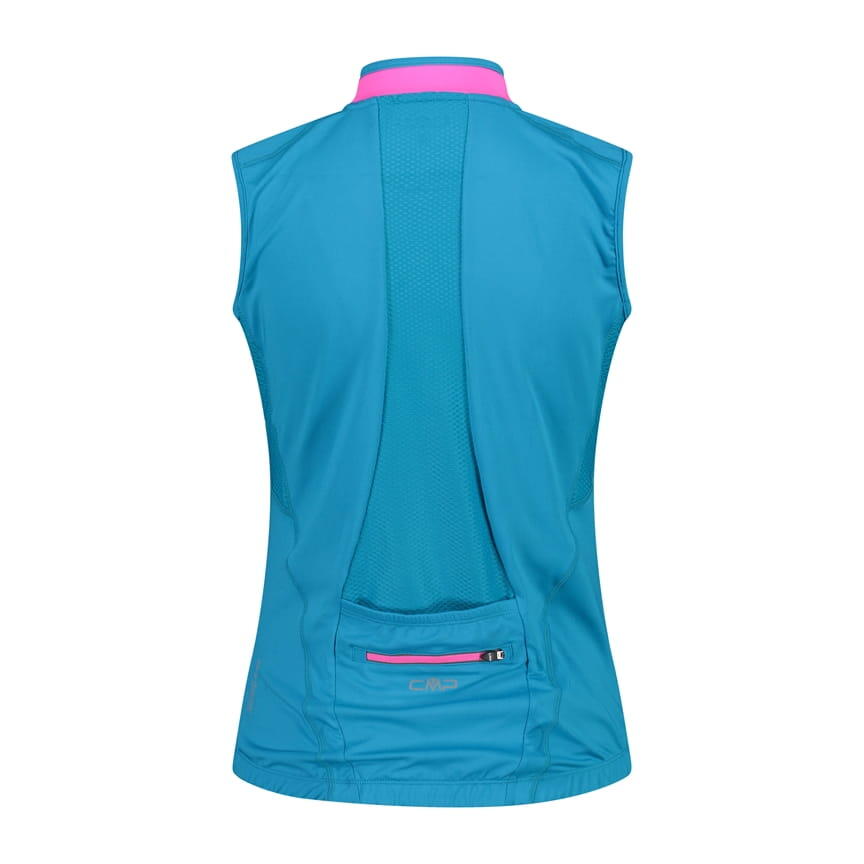 Maglia donna senza maniche con mezza zip CMP 2/5