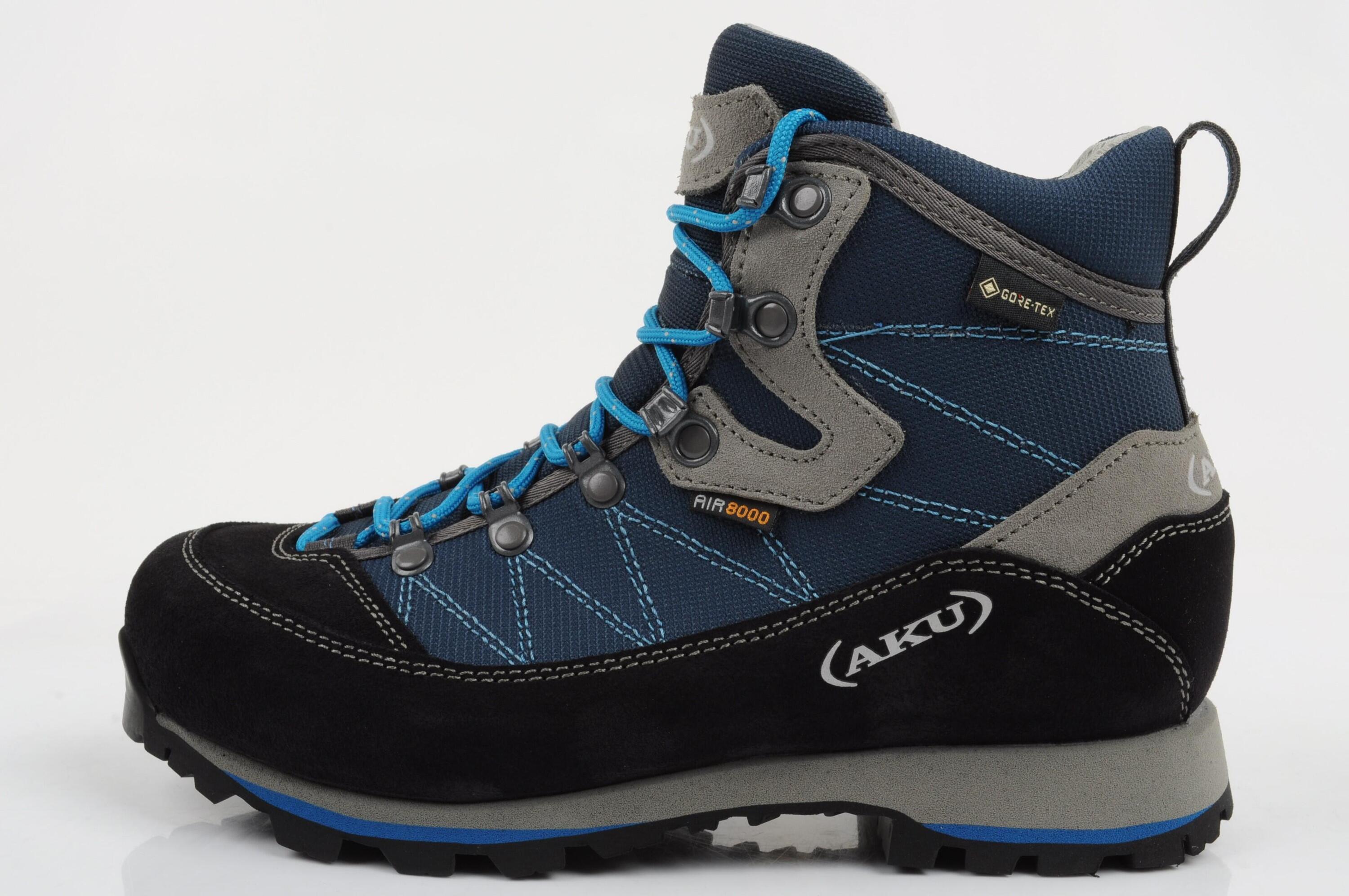 Chaussures de randonnée sportives pour femmes Aku Trekker WIDE Gore-tex cuir 2/6