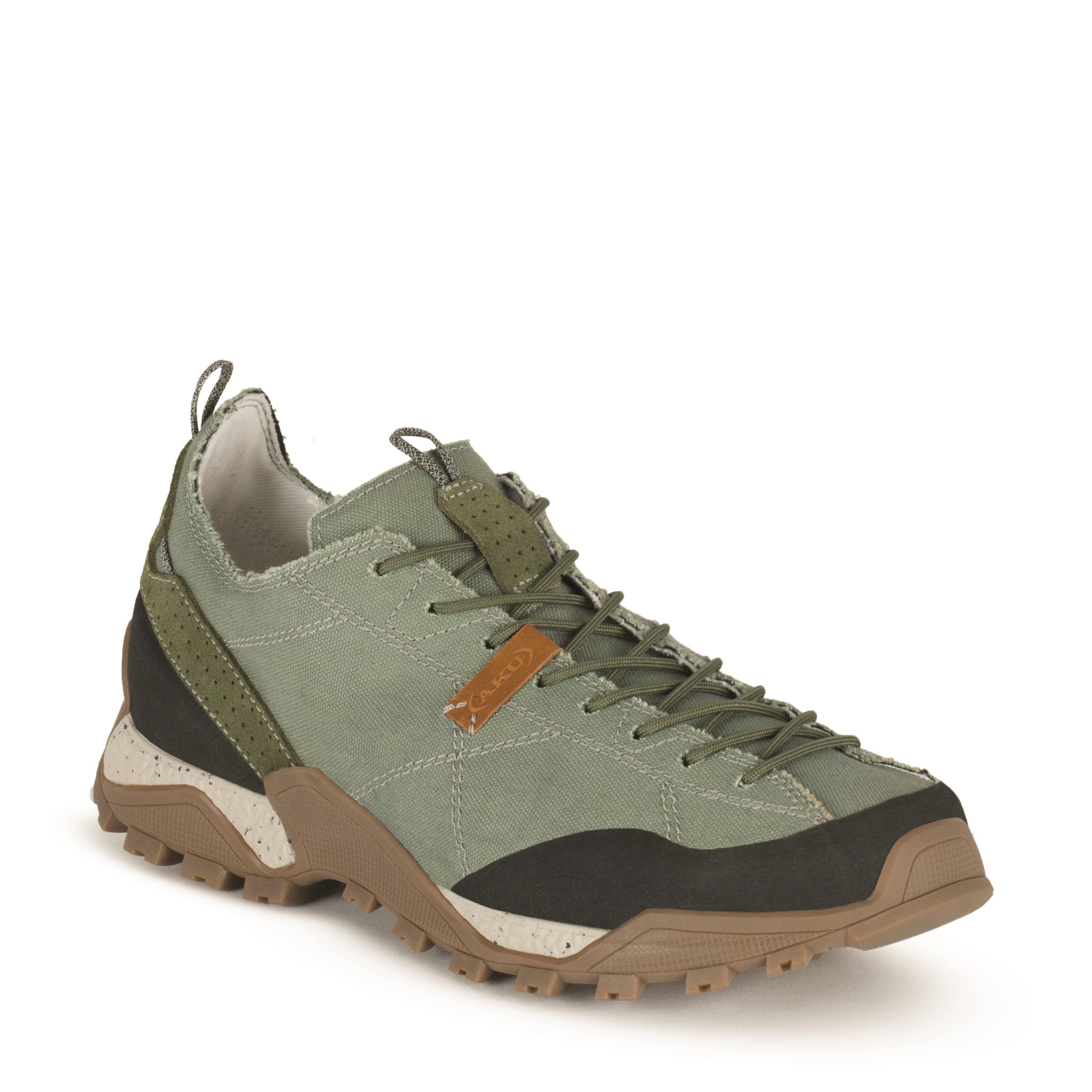 Chaussures Outdoor AKU Bottes Randonnée Femme AKU Rock DFS GTX - Gris Clair/Turquoise - Taille 4 Bottes Hiking Waterproof