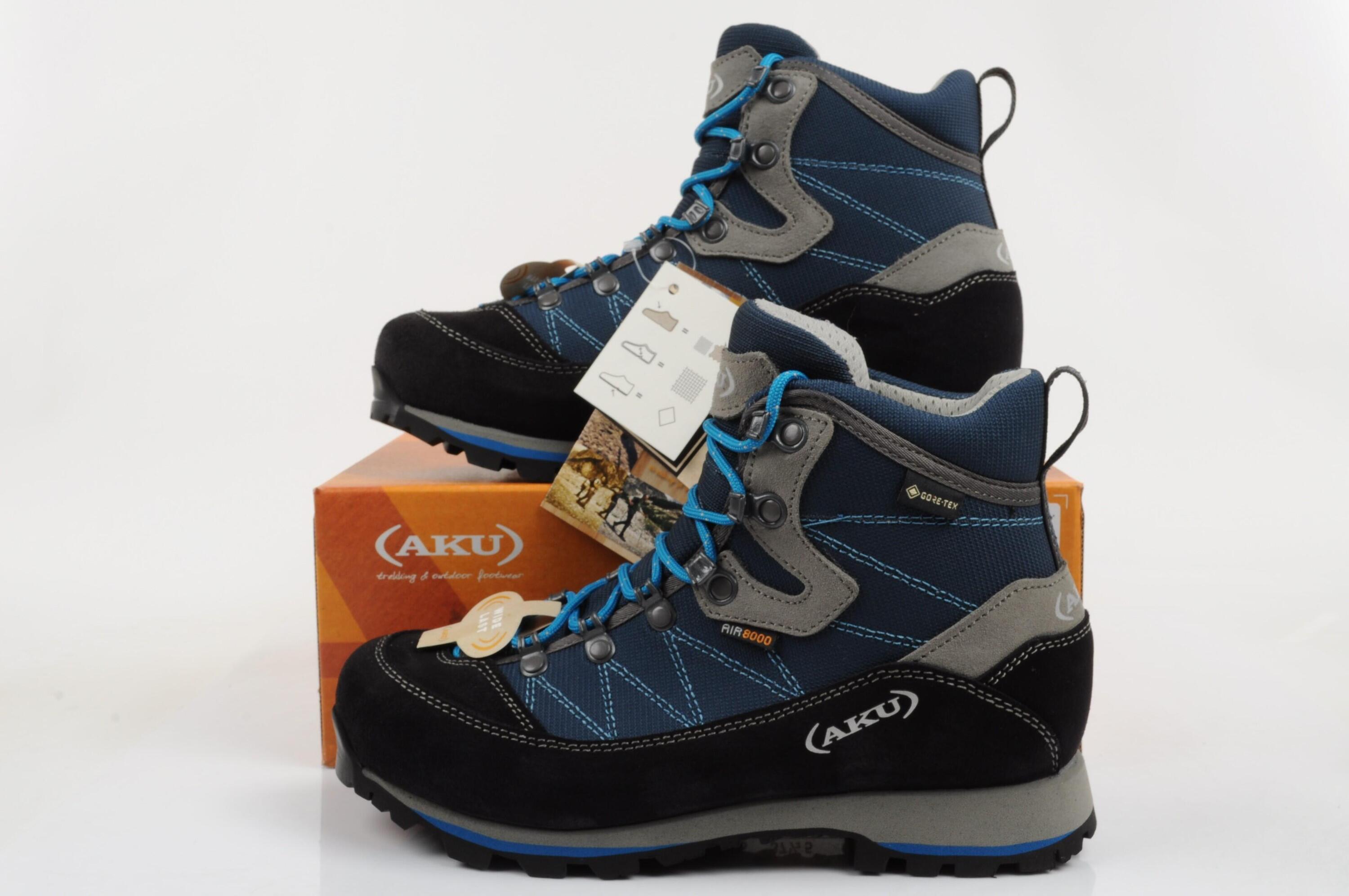 Chaussures de randonnée sportives pour femmes Aku Trekker WIDE Gore-tex cuir 6/6