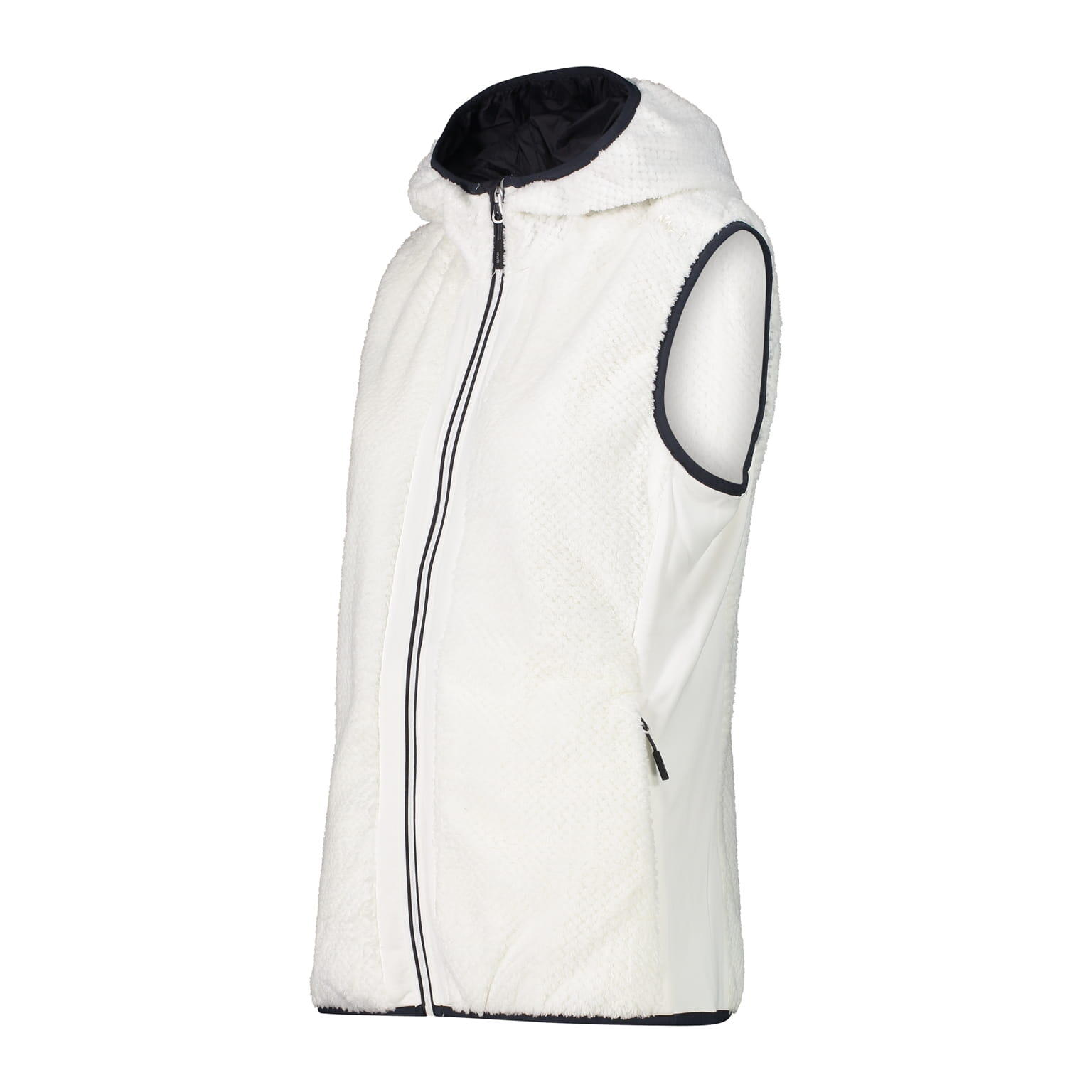 Ärmellose Damen-Hoodie-Fleecejacke CMP High Loft 5/6