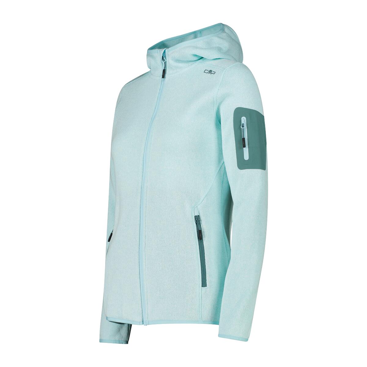CMP Damen Jacke Knitted Melange Hoody 3H19826 3/5