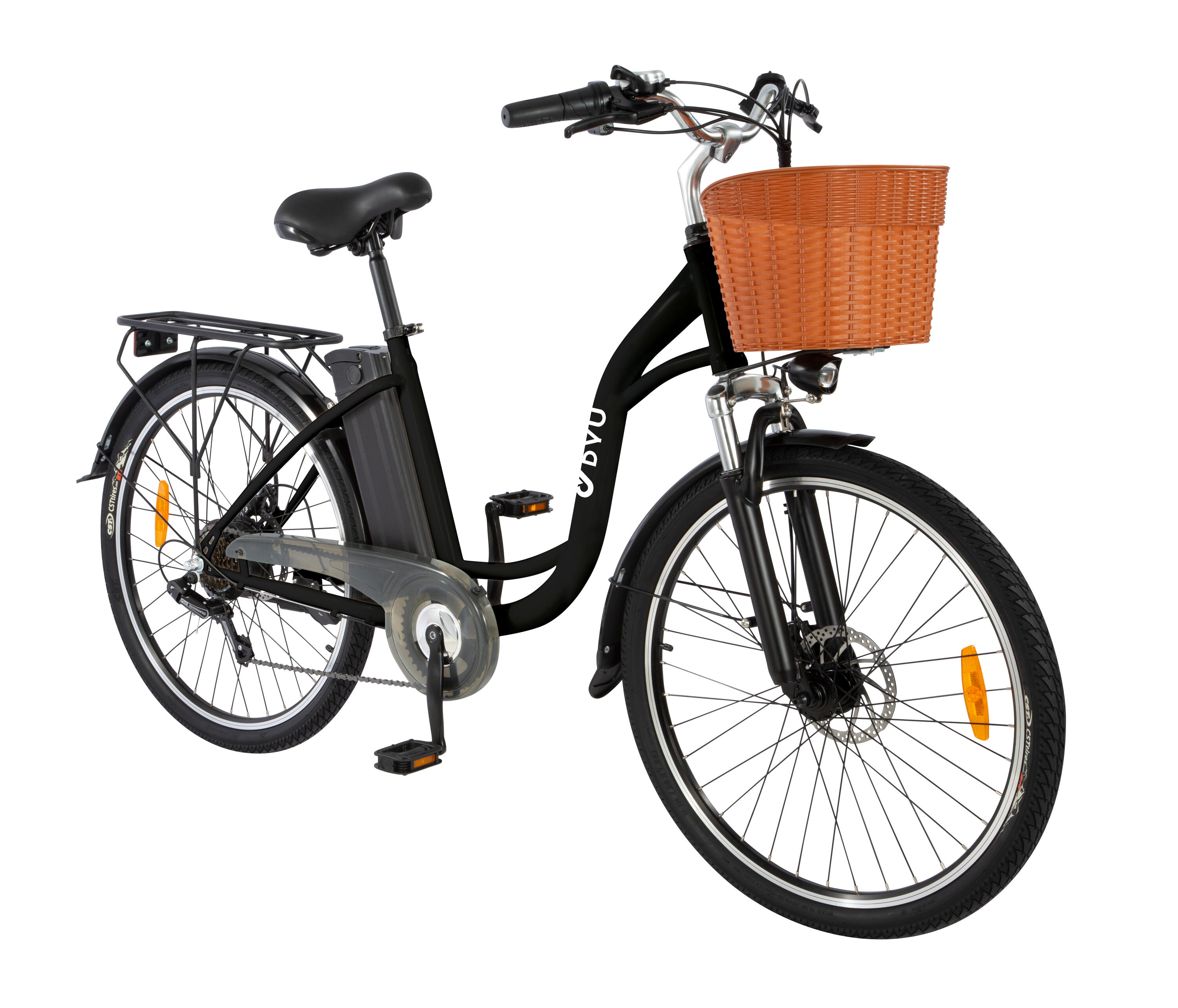 Bicicletta elettrica DYU C6 36V 250W 26 pollici 12.5Ah Freni a disco 4/7