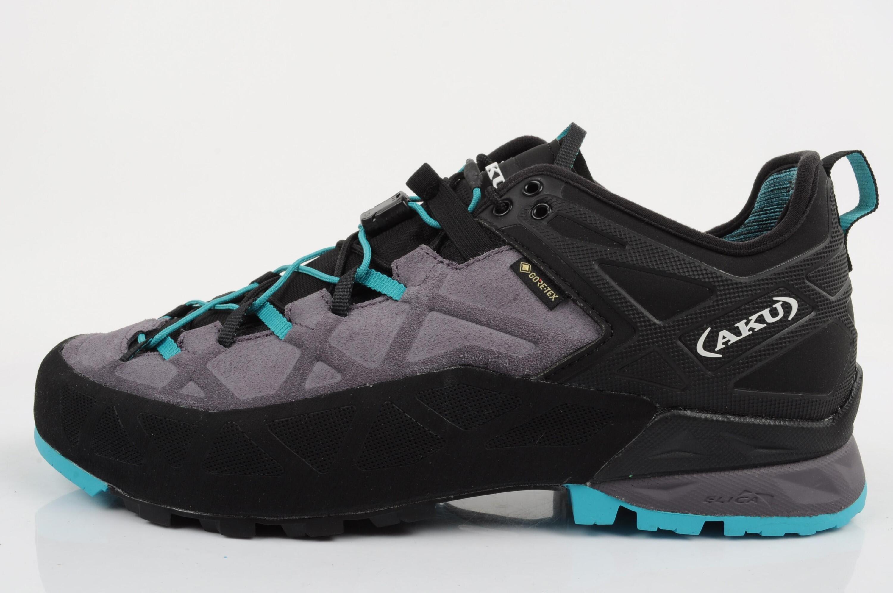 Chaussures de randonnée pour femmes Aku Rock Gore-tex en cuir, résistantes 2/6