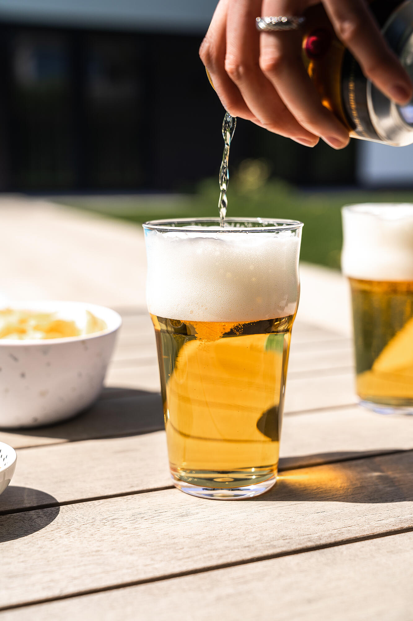 Feria beer glass clear 2 pcs. Made of BPA-free plastic. 2/2