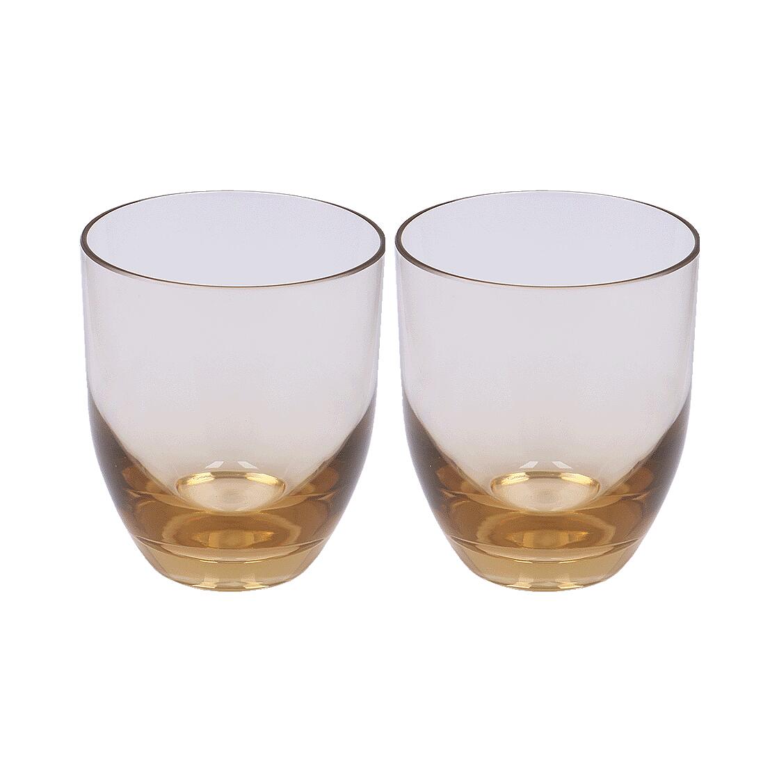 Feria drinking glass Vanilla 2pcs - Scratch resistant 1/2