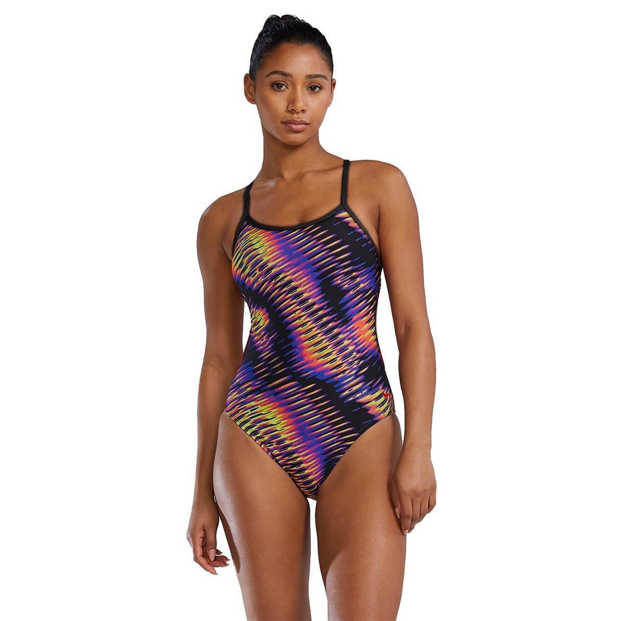 Tyr - Maillot De Bain Tyr Evolved Crosscutfit À Nouer Dans Le Dos - Taille 26 - Maillot De Bain 1 Pièce - Vert - 26 - Decathlon