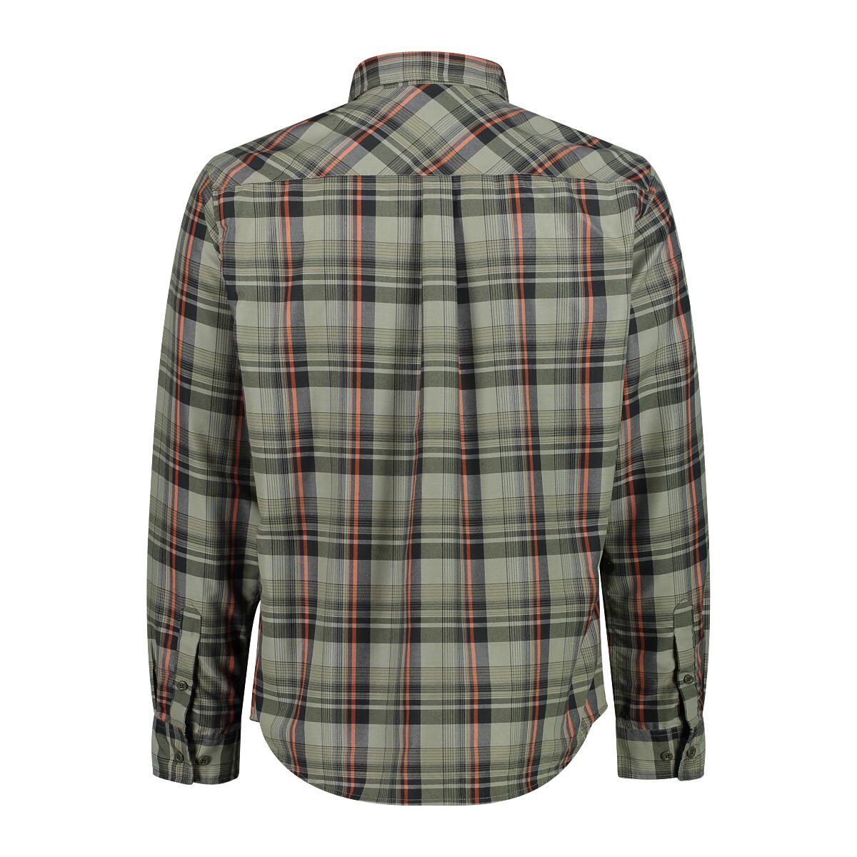 Cmp Camisa De Manga Comprida Homem Verde da Decathlon