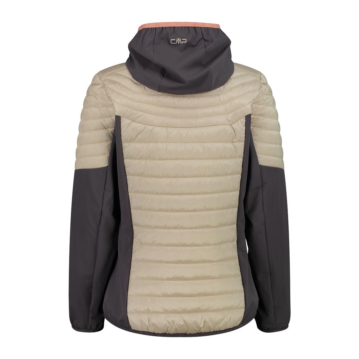 Chaqueta híbrida con capucha para mujer CMP 2/5