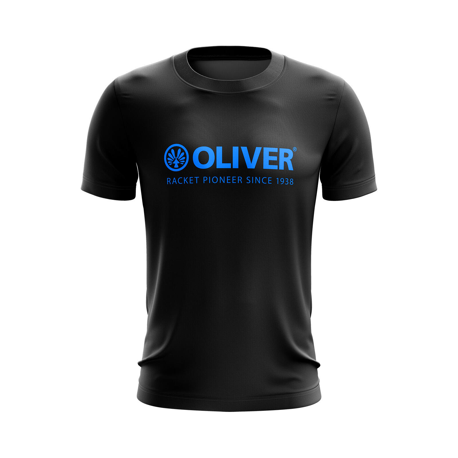 OLIVER OLIVER Basic T-shirt heren zwart