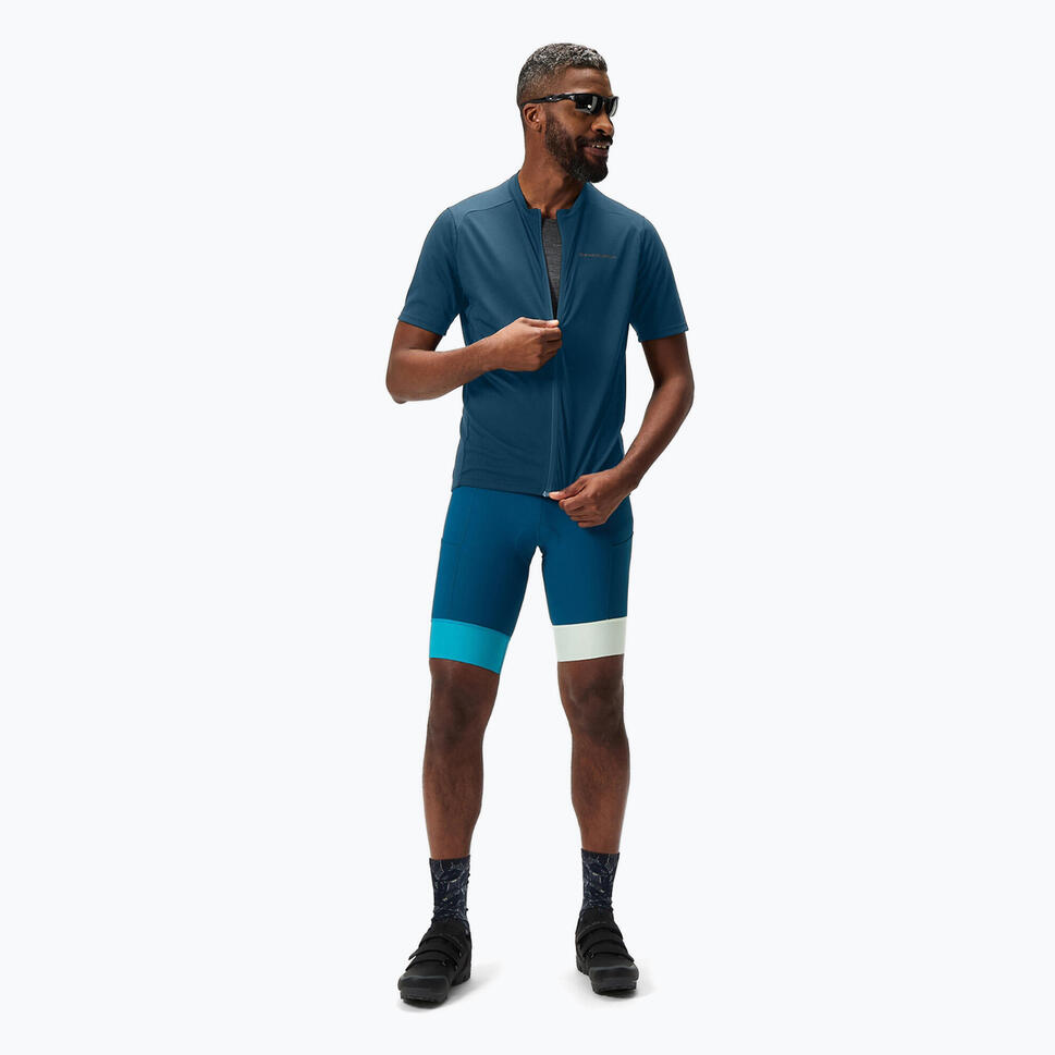 Koszulka rowerowa męska Endura Loop Zipped