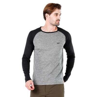 Męska Koszulka Termoaktywna 100% Wełna Merino Brant Woolona