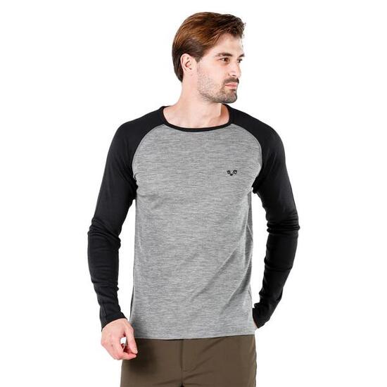 Męska Koszulka Termoaktywna 100% Wełna Merino Brant Woolona