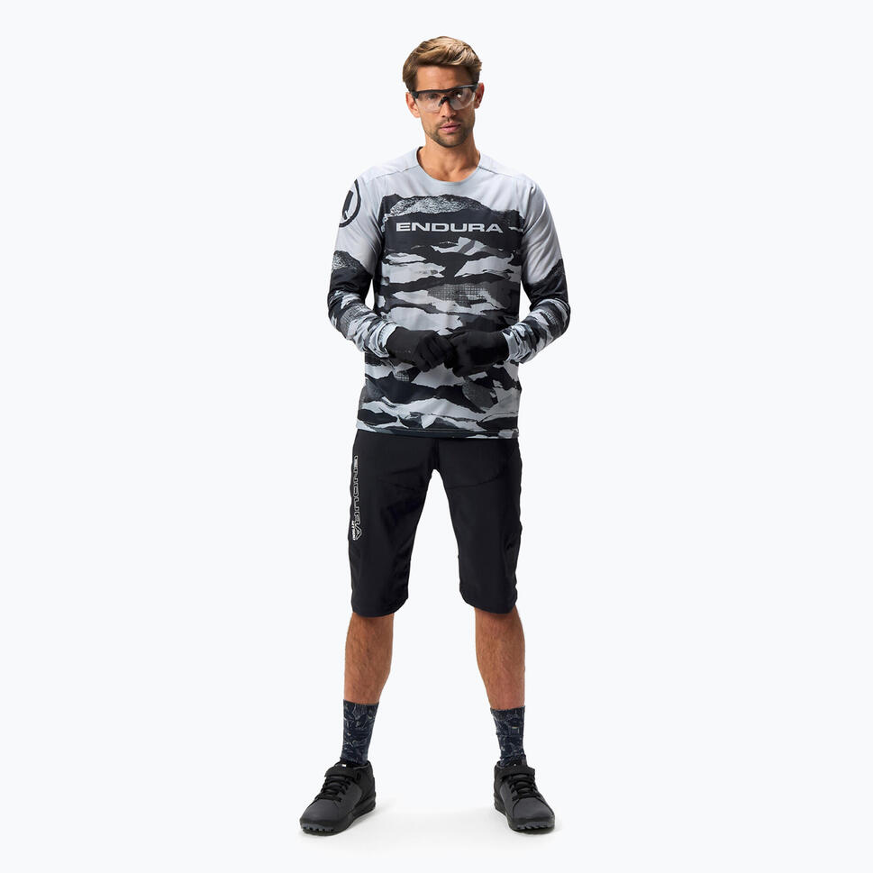 Longsleeve rowerowy męski Endura Mountain Camo Ltd