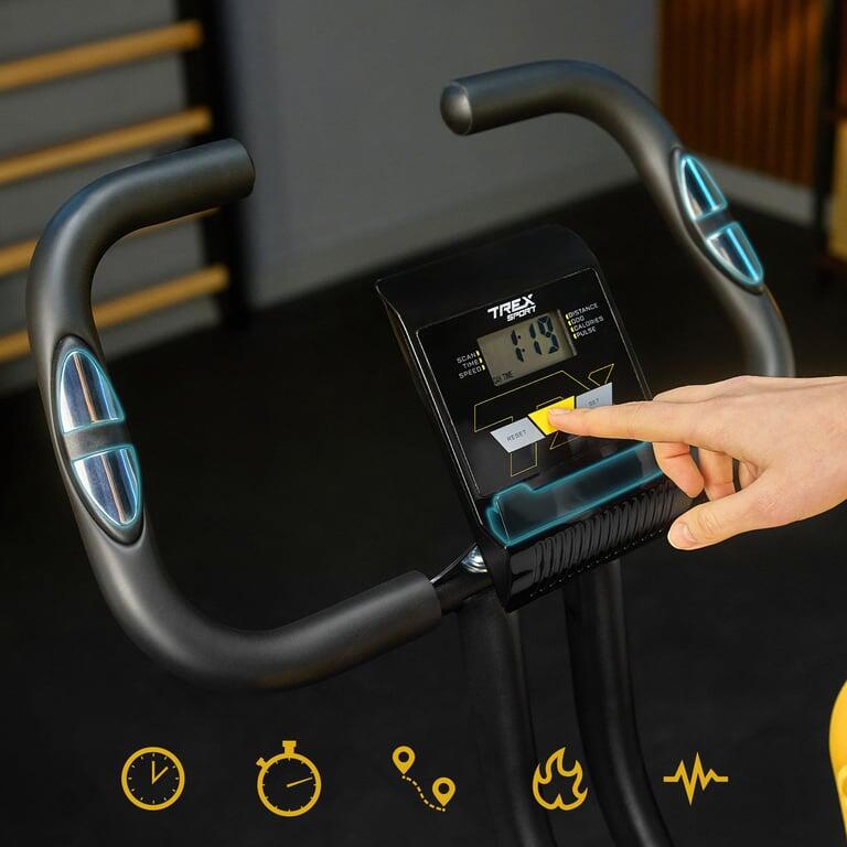 Rower stacjonarny mechaniczny składany Xbike FLIX TX-320XB czarny