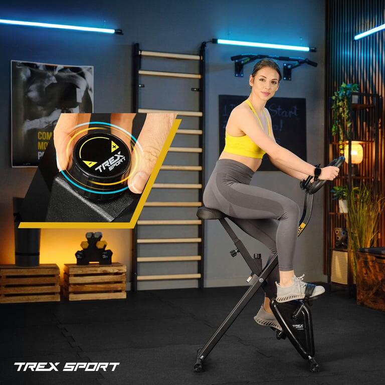 Rower stacjonarny mechaniczny składany Xbike FLIX TX-320XB czarny