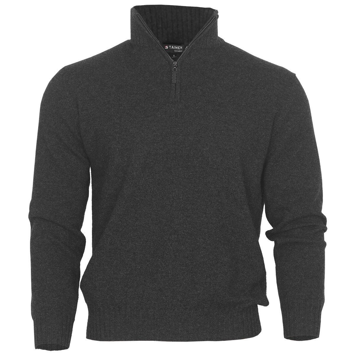 Sweter z kaszmiru Taimen - Czarny 2/2