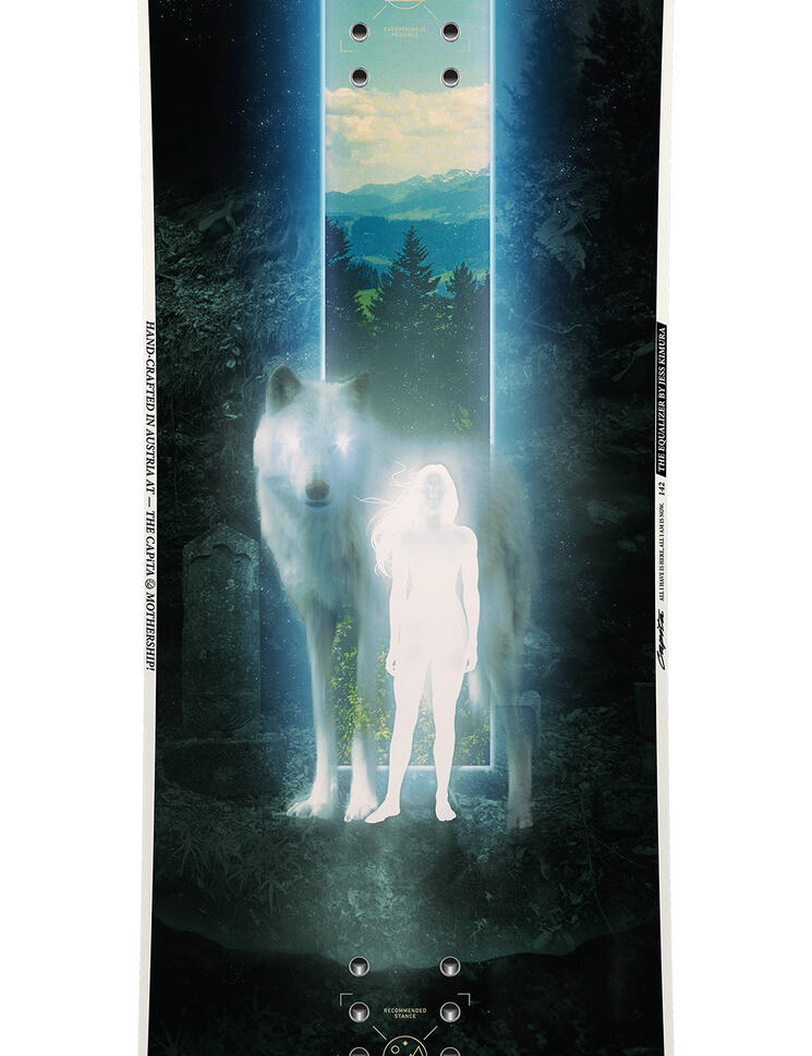 Deska snowboardowa damska Capita Equalizer by Jess Kimura